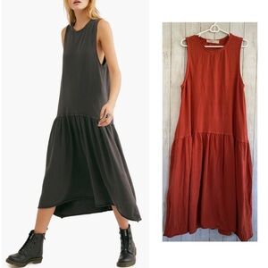 Free People | Dresses | Free People Drop Waist Midi Dress | Poshmark